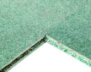 Ανθεκτική στην υγρασία με αυλάκια μοριοσανίδας