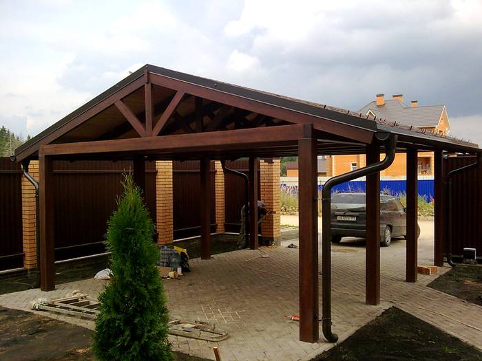 Carport for the cottage