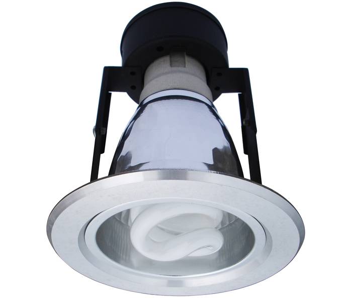 Luminaire avec lampe fluorescente