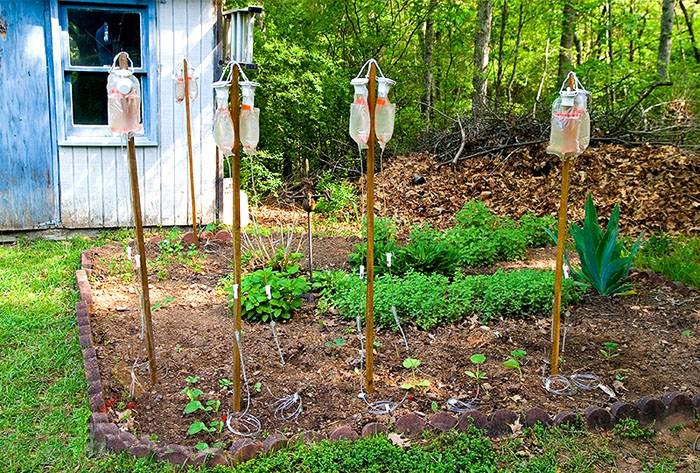 การออกแบบระบบชลประทานด้วยตนเองอย่างง่าย