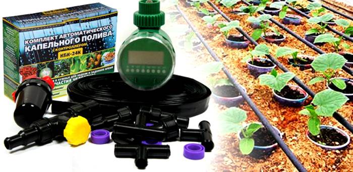 ชุดน้ำหยดจำนวนมากติดตั้งอุปกรณ์กรองต่างๆไว้ล่วงหน้า