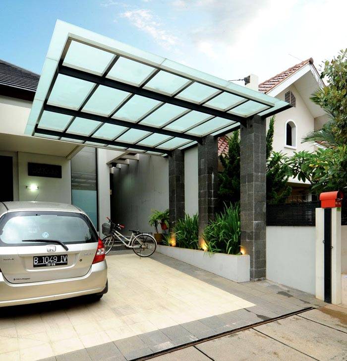 A beautiful canopy will fulfill its direct functions and become a harmonious design element