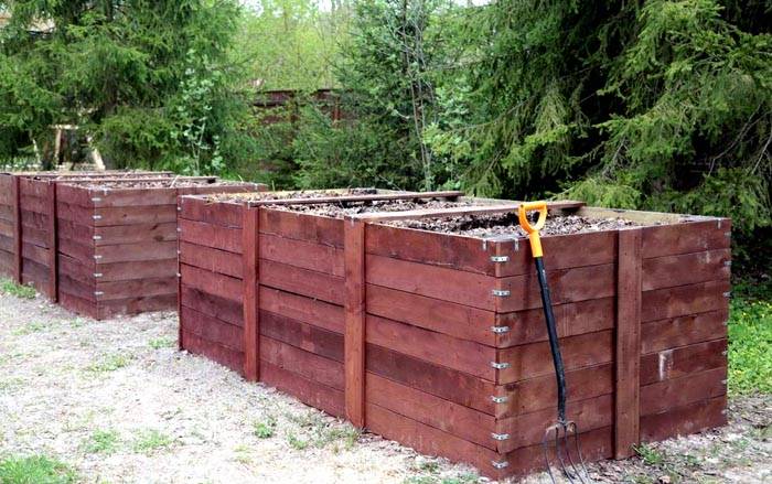 Висока дъсчена конструкция