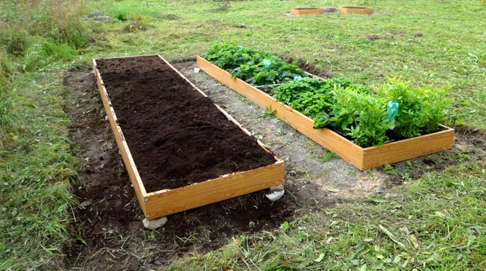 Засипване на плодородна почва