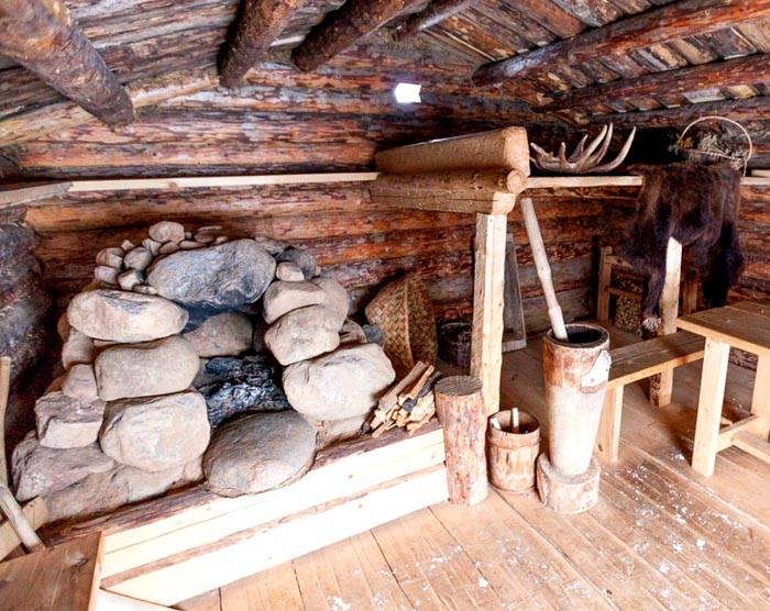 Se viene utilizzato il metodo classico, in modo nero, una stufa viene installata senza camino. Per prevenire l'avvelenamento da monossido di carbonio, dopo aver riscaldato il bagno, i carboni vengono rimossi, le stanze sono ben ventilate