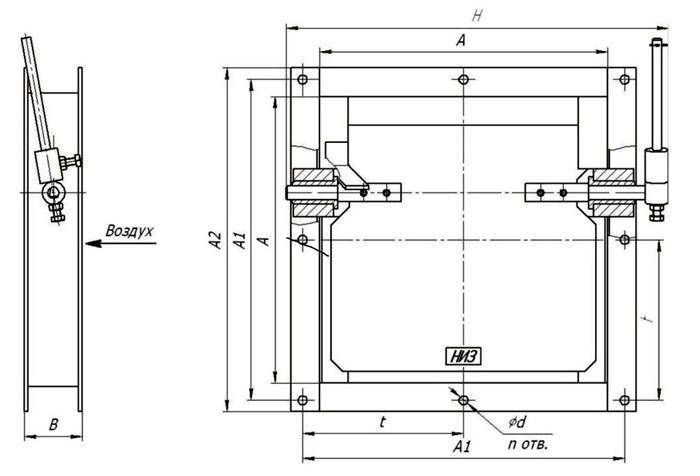 Disegno tipico del prodotto
