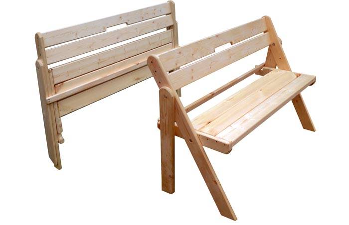 Folding furniture - a suitable solution for a gazebo