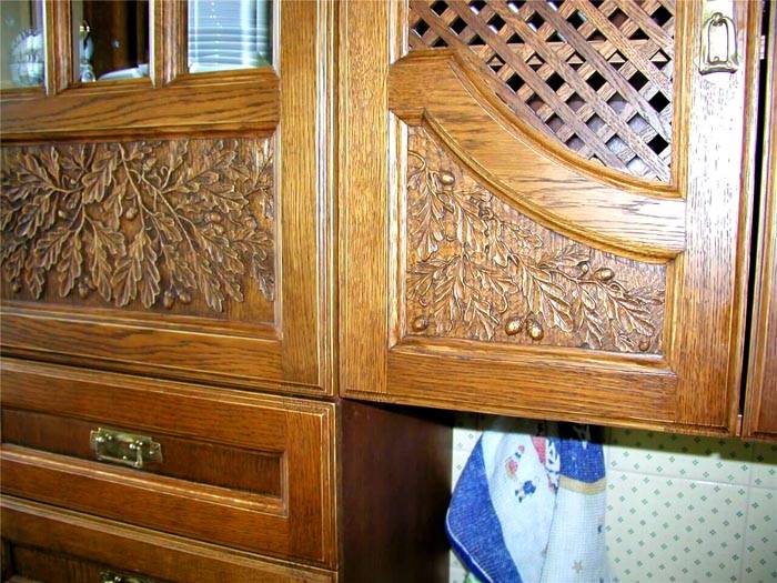 Kitchen facade decoration option