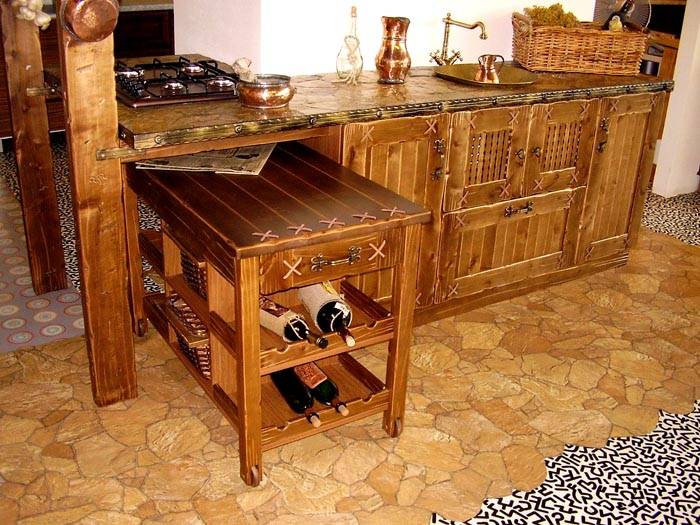 A special niche will allow you to efficiently manage the space