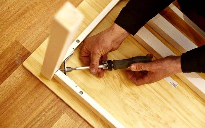 Furniture assembly is a crucial stage