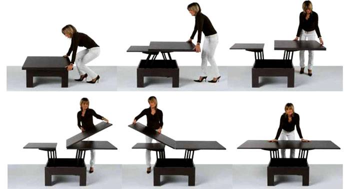 Folding table for a small kitchen and its advantage