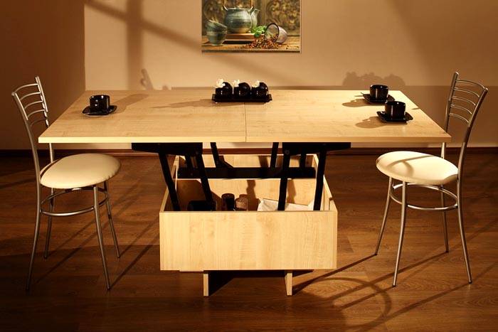 For classic interiors, laminated chipboard and MDF are suitable