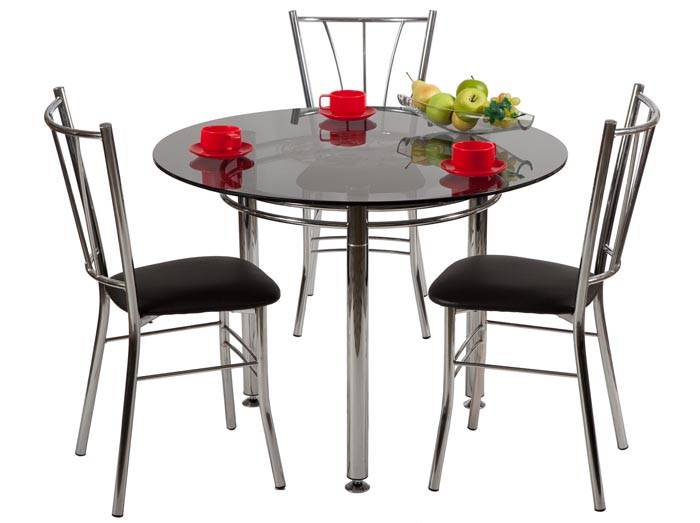 Nice combination of metal and glass