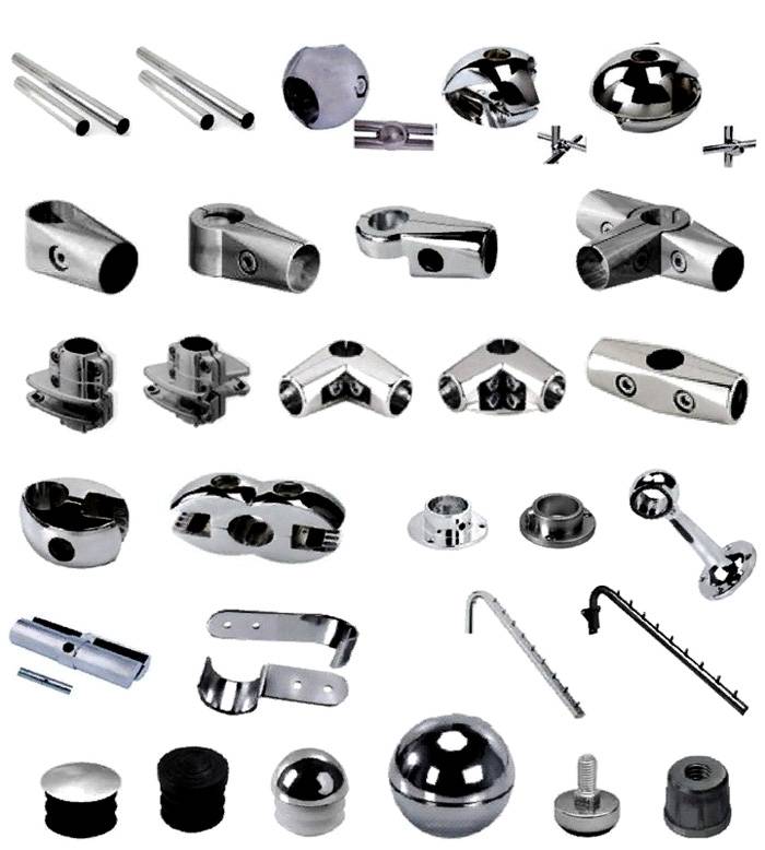 Качествени хромирани тръби и фитинги