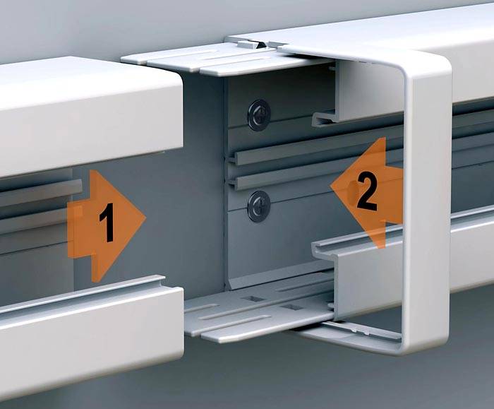 Pemasangan saluran dinding