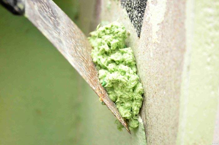 تركيبة الصابون سوف تنعم الطلاء بسرعة