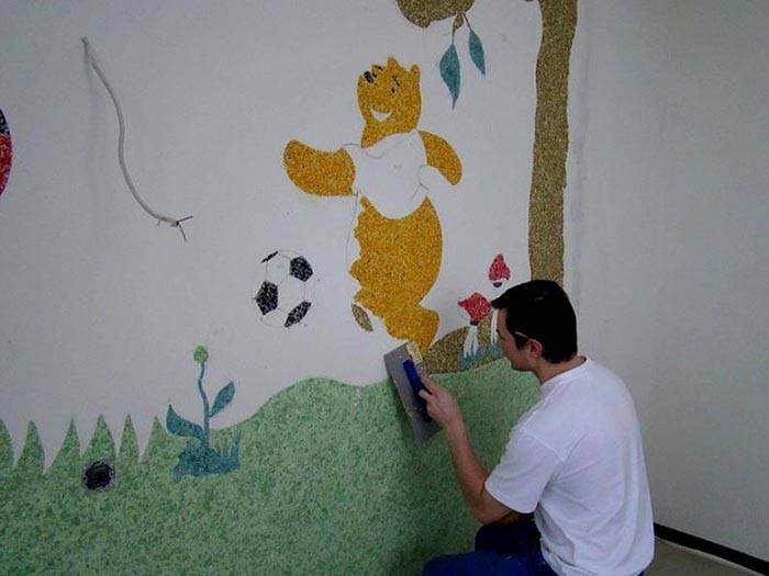 باستخدام الاستنسل