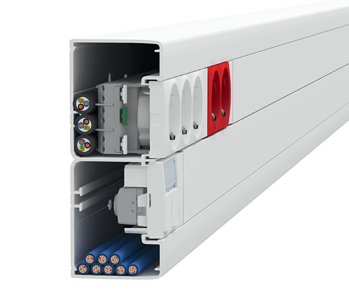 Produk parapet terpasang di dinding