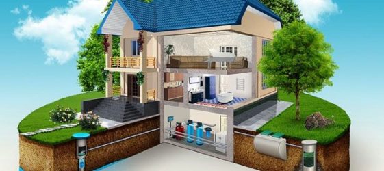 Alimentarea cu apă a unei case private dintr-o fântână