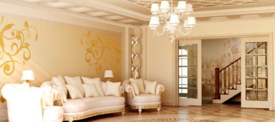 วอลล์เปเปอร์รวมสำหรับห้องโถง: ภาพถ่ายการออกแบบปี 2017-2018