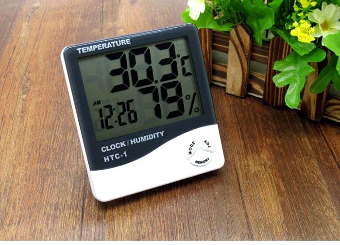 Readings are displayed