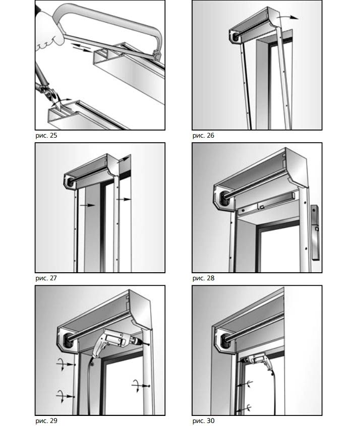 Diagrama de instalación del marco