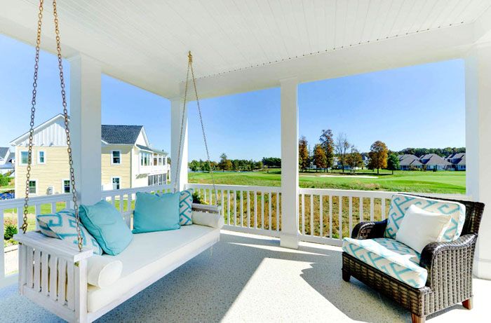 Тераси и веранди към къщата: снимка