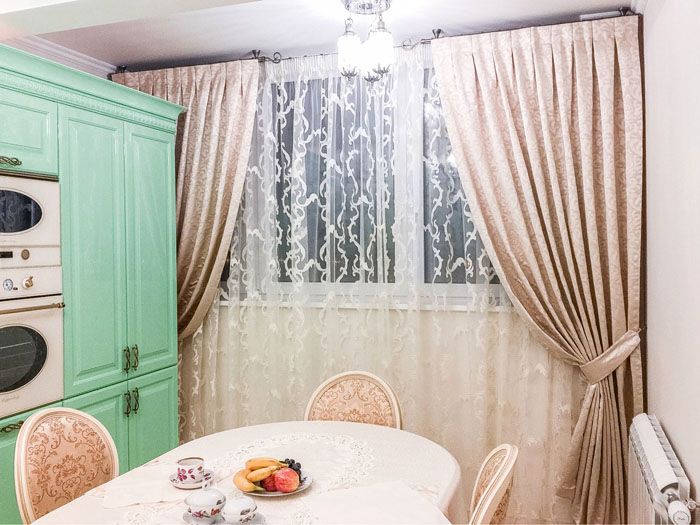 Moderne Vorhänge für die Küche 2017-2018