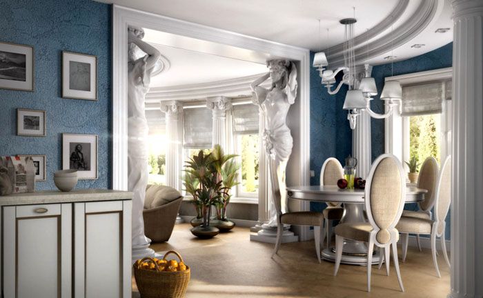 Der römische Stil ist nicht nur eine Nachahmung der Geschichte des alten Roms, sondern ein exquisiter Luxus