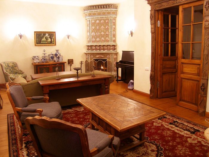 Russischer Stil bei der Dekoration einer Wohnung