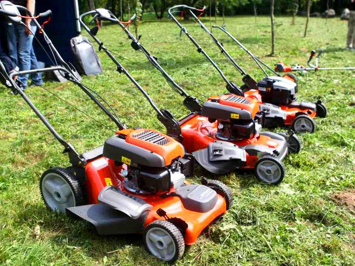 Tondeuses domestiques de petite taille et puissance
