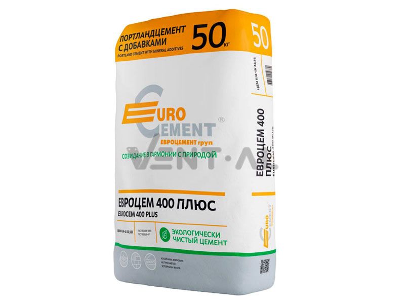 Zementqualität M400, hergestellt von der CJSC Eurocement Group