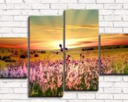 Cara menggantung lukisan modular di dinding dengan betul