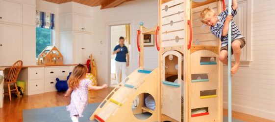 Kindersportcomplex in het appartement