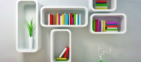 Raft montat pe perete