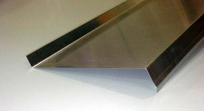 Goteo galvanizado sin pintar