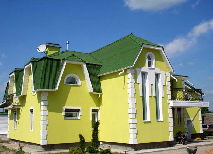 Fassadenputz für den Außenbereich