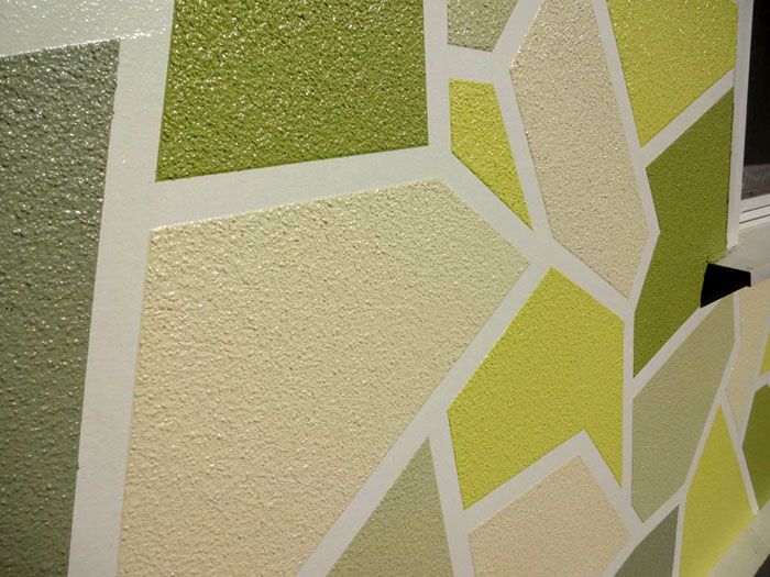 Mineralfassadendekorputz Typ BOLIX MP KA15 nach dem Trocknen