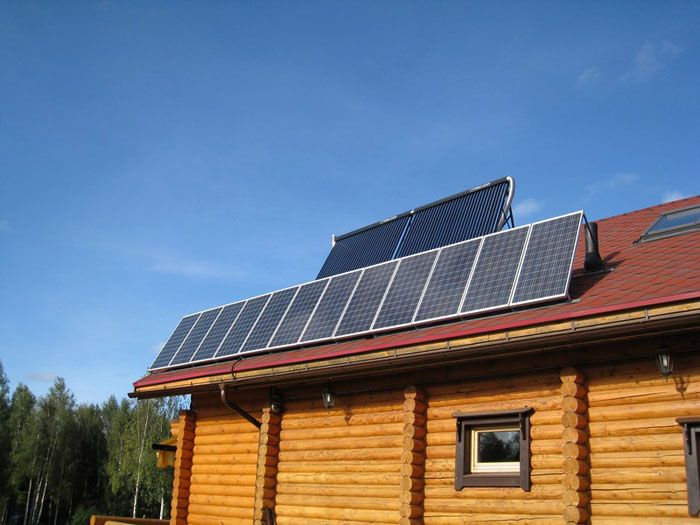 In remote regions, a solar power plant can become the main source of electricity