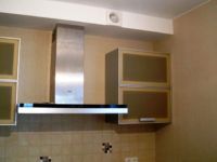 Il condotto dell'aria è coperto da una scatola decorativa