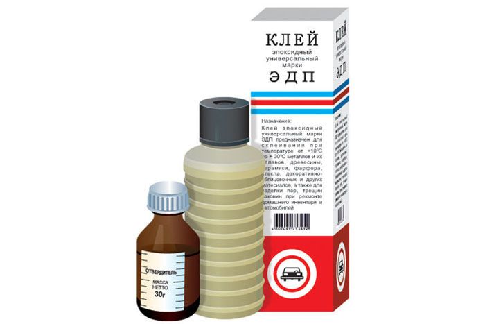 Καθολική κόλλα EDP - το πιο διάσημο εποξικό μεταξύ των χρηστών