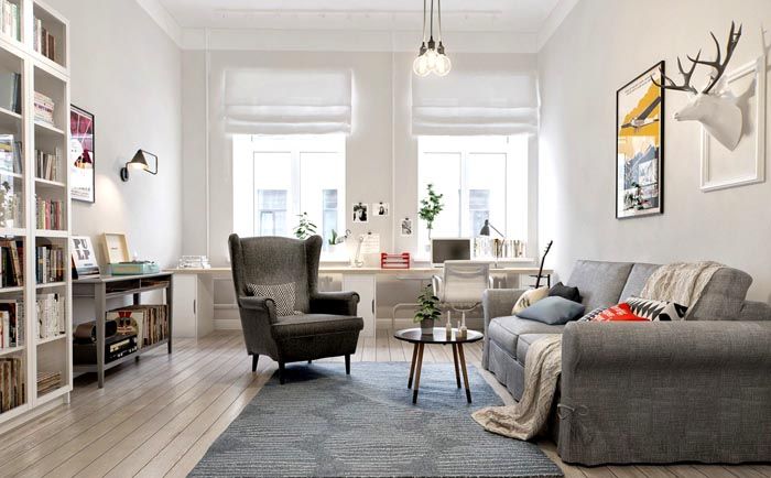 Скандинавски стил в интериора