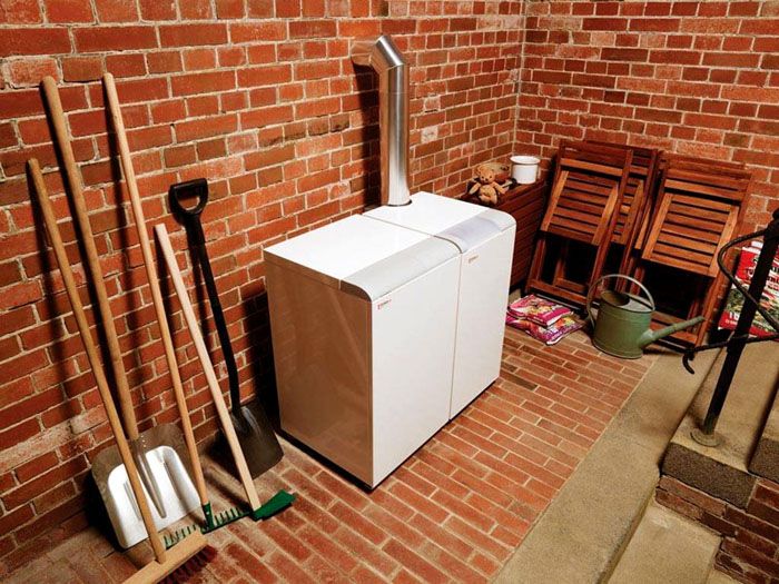 Tale ricambio d'aria può essere collegato a quasi tutti i moderni sistemi di riscaldamento con uno o due circuiti.