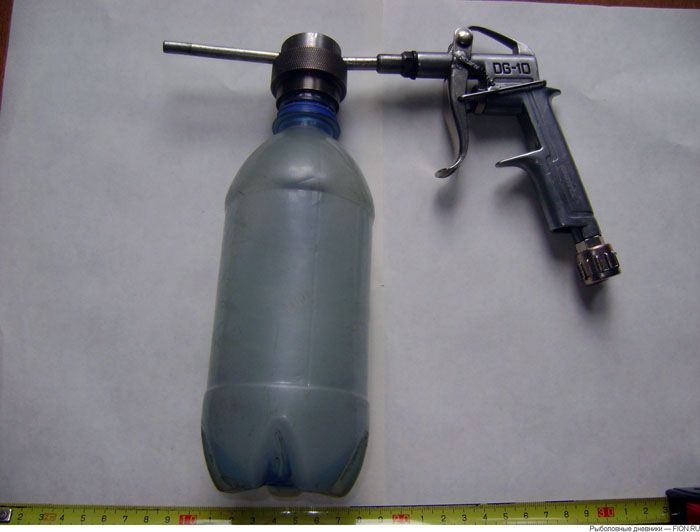 DIY sandblasting gun