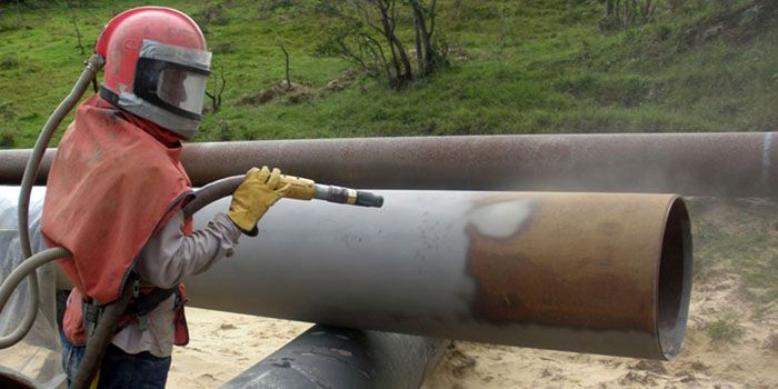 Before and after processing