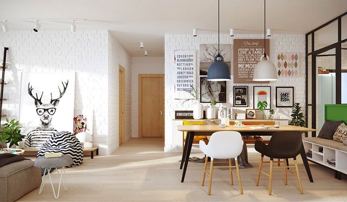 За ниски тавани отдайте предпочитание на гланц