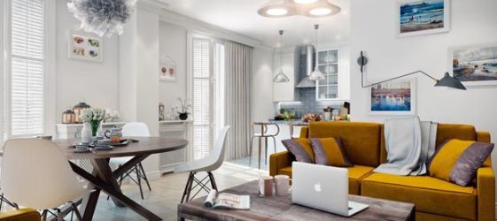 Gaya Scandinavia di kawasan pedalaman