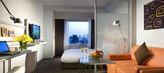 Pembaikan pangsapuri satu bilik: foto