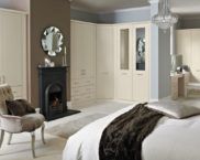 Armário de canto no quarto