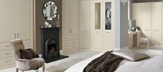 Hoekkast in de slaapkamer